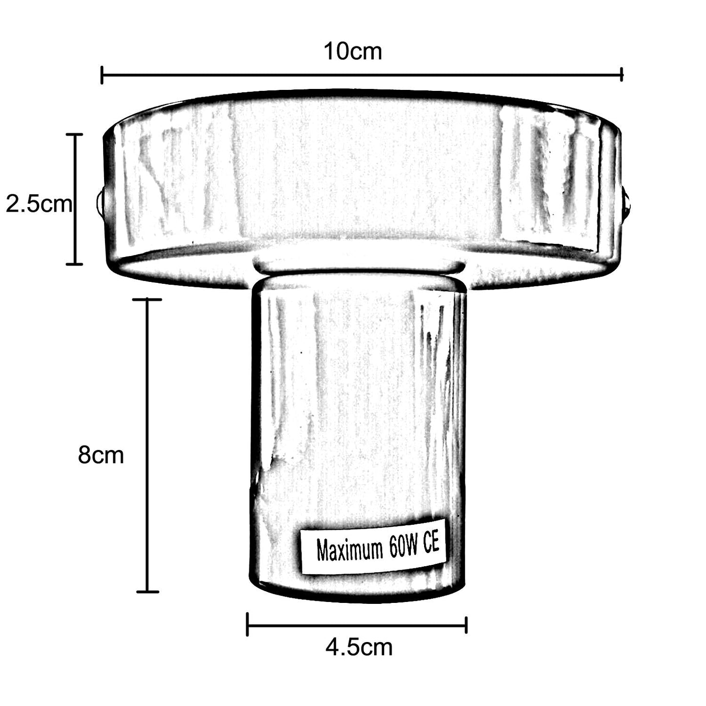 LEDSone industrial vintage Blue Flush Mount Ceiling Light Fitting~1689