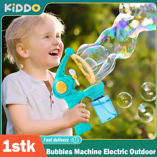 Bubbles Machine Electric Bubble Gun Automatic Kids Toy
