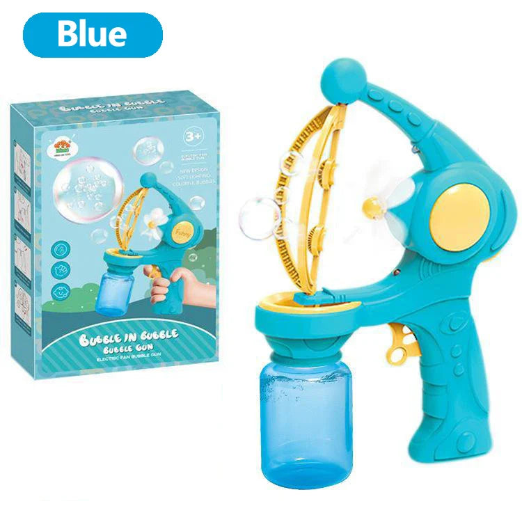 Bubbles Machine Electric Bubble Gun Automatic Kids Toy