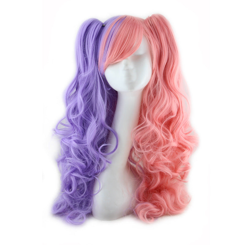 Vibrant Long Curly Wigs