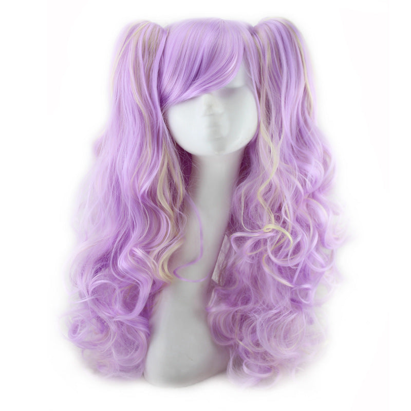 Vibrant Long Curly Wigs