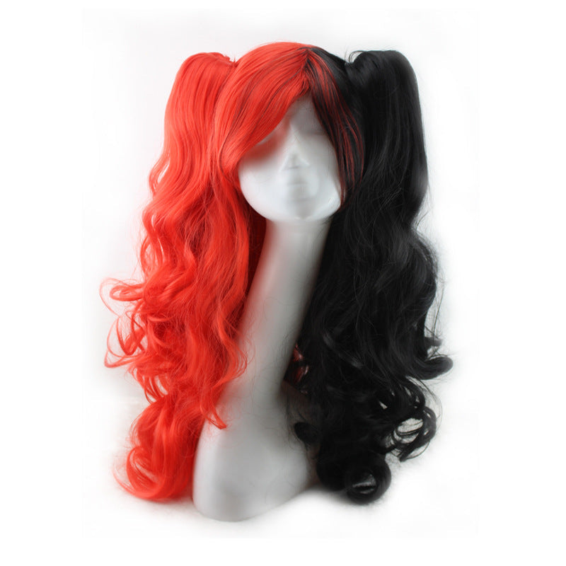 Vibrant Long Curly Wigs