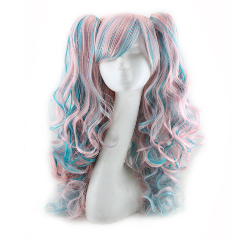 Vibrant Long Curly Wigs